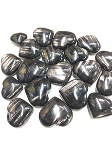 Cristal de Hiperstena Natural en Forma de Corazón, Piedra Curativa, Energía de Chakra, Regalo de Meditación - Product Image 3