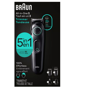 Kit de tondeuse tout-en-un 5-en-1 pour hommes, série 3 3450, rechargeable sur batterie, prix de gros, revente à bas prix - Product Image 4