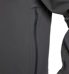 À la mode Confortable Softshell Veste Hommes Coupe-Vent À Capuche Et Fermeture Éclair Veste Extérieure Softshell Veste Pour Hommes - Product Image 4