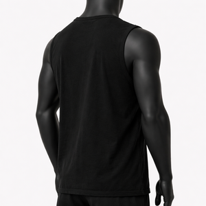 Camiseta sin mangas para hombre con gráfico de dientes de vampiro, camiseta muscular negra estilo streetwear, chaleco de algodón gótico punk de verano con estampado personalizado - Product Image 6