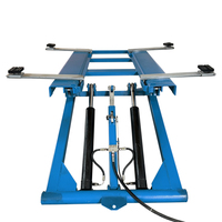 Plateforme mobile hydraulique extensible à profil bas de 2,7 t, élévateur à ciseaux hydraulique portable pour voitures