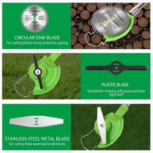 ADM TRIMMER DA GIARDINO SENZA FILO CON BATTERIA AL LITIO + 2 BATTERIE, SKU: 456 - Product Image 3