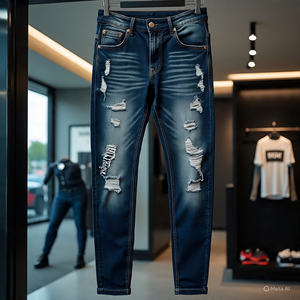 Pantalons de moto pour hommes HIGH STREET personnalisés OEM Équipement de protection pour la conduite de motos Jeans cargo pour motards Vêtements de course automobile - Product Image 5