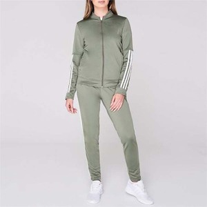 Broderie délavée recadrée sur la taille nouvelle rue porter personnalisé en détresse fermeture éclair à capuche ensemble Joggers polaire à capuche en gros - Product Image 4