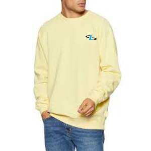 เสื้อสเวตเตอร์คอกลมสำหรับผู้ชายเสื้อสเวตเตอร์ผ้าฝ้ายแขนยาวเสื้อสเวตเตอร์แบบเรียบ2025คอกลมออกแบบได้ตามต้องการ - Product Image 4