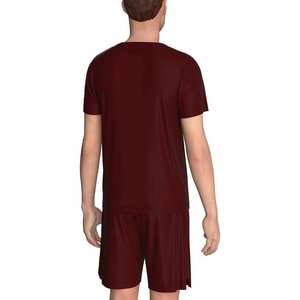 Wholesale Men's Deep <b>Red</b> Premium Fabric Printed, Factory Direct - Product Image 6