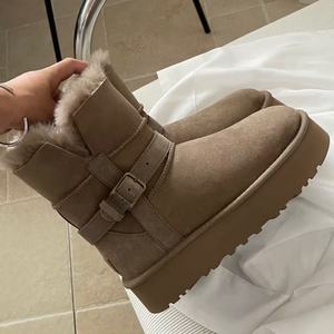 Envío Directo, Zapatos de Diseñador Tasmans, Zapatillas de Moda, Botas de Nieve de Plataforma con Forro de Piel, Cálidas para Otoño e Invierno - Product Image 3