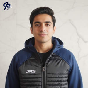 CP Sports Thermal Fleece Hoodie Warm Comfortable Casual Winter Wear con Stand Collar Cierre de cremallera Logotipo personalizado Impresión frontal - Product Image 2