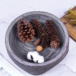 Bol de service moderne en bois d'acacia de haute qualité avec un design élégant pour les repas en famille - Product Image 3