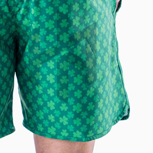 Shorts décontractés légers pour hommes en gros, sublimation, 100% coton, séchage rapide, confortables, taille mi-haute élastique avec cordon de serrage pour - Product Image 5