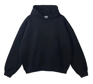 OEM Manufacturers Custom Embroidered Plain Dyed Oversized Cotton 465gsm <b>Men</b> Women Unisex Custom Logo Essentials Hoodies - Product Image 6