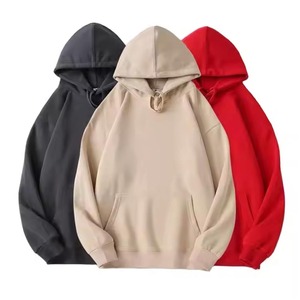 Sudadera básica ecológica, sudadera con capucha de algodón orgánico, costura de Color de contraste para uniforme escolar, temporada de invierno, ODM Digital - Product Image 6
