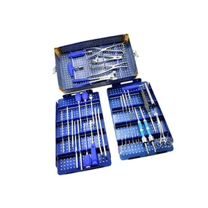 Juego de Instrumentos Quirúrgicos Profesionales Manuales para Retracción de Cadera y Gancho Óseo, 8 Piezas, Reutilizables, Ecológicos, Certificados CE, Grado Médico - Product Image 2