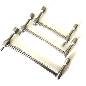 Ensemble professionnel de 3 écarteurs buccaux réutilisables avec queue pour chats et chiens, examen dentaire vétérinaire, en acier inoxydable - Product Image 3