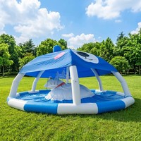 Équipement de parc aquatique gonflable personnalisé en PVC avec service OEM ODM pour les complexes hôteliers et les entreprises de location