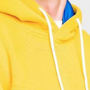 Otoño Invierno Casual Hombres y mujeres Chándales unisex Sudaderas con capucha de gran tamaño y pantalón Warm Terry Hoodie - Product Image 3