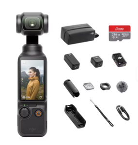PRÊT À LA VENTE : Caméras de Vlogging Pocket 3 Creator Combo avec capteur CMOS 1'' 4K/120fps, stabilisation 3 axes, suivi visage/objet, micro inclus - Product Image 1