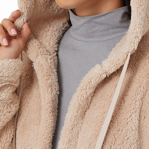 Marque Top Prix Hiver Sherpa Doublure Thermique Hoodies Hommes Fermeture Éclair Poche Lourde Polaire Veste Unisexe pour Garçons - Product Image 3