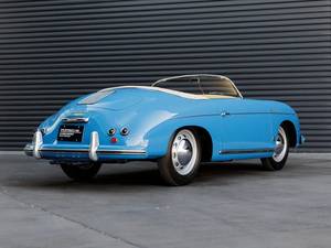 Porsche 356 Speedster Turbo Usado de 1955, Deportivo Clásico Convertible con Asientos de Cuero, Neumáticos R21, Interior Claro - Product Image 2