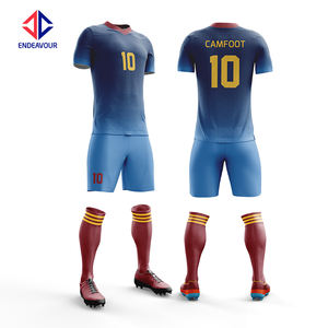 Camiseta de fútbol personalizada por sublimación de equipo, ropa deportiva de poliéster personalizada para eventos de clubes y ligas - Product Image 1