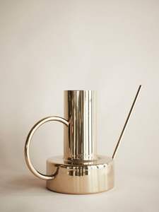 ชุดแจกันตั้งโต๊ะทำด้วยมือทำจากโลหะสีทองหรูหราทันสมัยของโนวาสลักลวดลายพื้นผิวที่มีเอกลักษณ์และลวดลายของดอกไม้ - Product Image 2