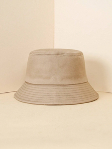 Wholesale Yellow Straw Hat Outdoor <b>Sunscreen</b> Beach Sun Hat Custom Bucket Hat Embroidery logo for Kids Adults And Women - Product Image 6