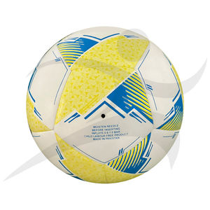 Balón de fútbol de PVC personalizado de alta calidad, tamaño de entrenamiento profesional 5, fútbol de goma para fútbol y logotipos personalizados de fútbol - Product Image 3