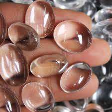 หินควอตซ์คริสตัลใสธรรมชาติอัญมณีหลวมสำหรับตกแต่งบ้านและบำบัดสำหรับทำเครื่องประดับคริสตัล - Product Image 3