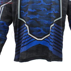 Profesional último diseño Paintball sublimación camisas Jersey caliente de calidad superior personalizado sublimación Paintball Jersey - Product Image 3