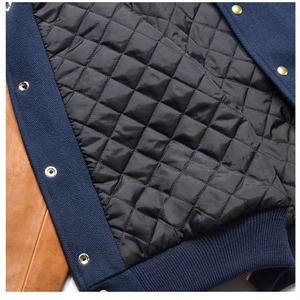 Vestes à capuche en toile de baseball unisexe pour collège, très vendues, respirantes, à séchage rapide, col montant, manches longues, 100% coton - Product Image 5