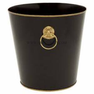 Conception tendance Grande haute demande Top vente Art créatif décoratif Poubelle galvanisée Qualité supérieure Ordures en gros - Product Image 5