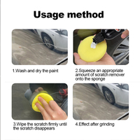 Deep Shine Car Care Cire de polissage liquide efficace anti-rayures et anti-tourbillon avec propriétés protectrices pour la réparation et l'entretien