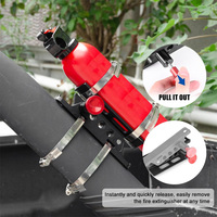 Support universel en aluminium pour extincteur, support de montage pour extincteur pour Jeep Polaris RZR Can-Am X3