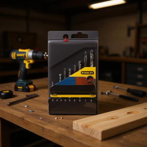 Jeu de 9 forets Stanley en coffret, outil de qualité supérieure pour un perçage de précision - Product Image 3