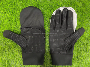 Manoplas para correr con logotipo personalizado y guantes para los dedos con diseño ligero y transpirable para impresión y embalaje personalizados - Product Image 4