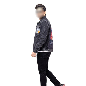 แจ็กเก็ตยีนส์สำหรับผู้ชายเสื้อแจ็กเก็ตผ้าเดนิมระบายอากาศได้ดีจากร้าน Wakin 2025สินค้ายอดนิยม - Product Image 4