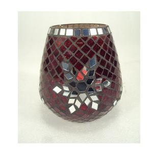 เชิงเทียนเฮอริเคนทำจากแก้วใสพร้อมขาตั้งอลูมิเนียมสำหรับตกแต่งบ้านงานปาร์ตี้ตกแต่งโต๊ะวันคริสต์มาส - Product Image 6