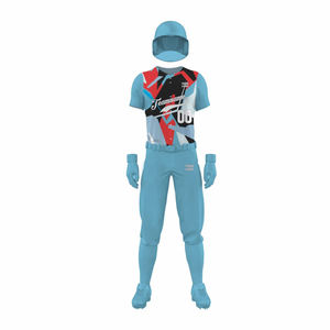 ชุดเบสบอลผ้าระบายอากาศและผ้าวัสดุสูงพิมพ์ลายได้ตามต้องการ - Product Image 2