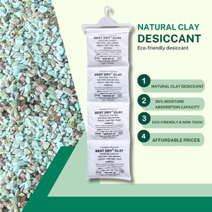 Desecante de Arcilla Seca en Envase de 1000g - Defensa Definitiva Contra la Humedad y el Moho, Hecho en Bangladés (Envío de Carga Marítima) - Product Image 3