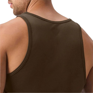 2025 venta al por mayor Slim Fitness Tank Top para hombres logotipo impreso personalizado transpirable Top - Product Image 5
