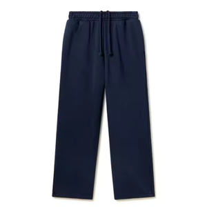 Pantalon de survêtement décontracté pour hommes Pantalon de jogging élastique à taille moyenne avec logo personnalisé Pantalon simple à jambe droite de coupe ample - Product Image 1