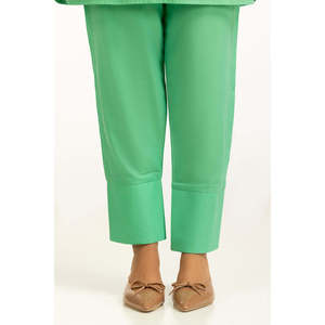 Ensemble Coordonné Teint Dobby IPST-55042 pour Femme – Ensemble Décontracté Deux Pièces en Crêpe XS/XS pour Printemps/Été avec Pantalon à Trois-Quarts - Product Image 6