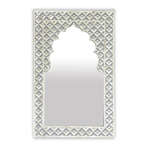 Luxe et classique de haute qualité vente directe d'usine résine/vadrouille incrustation miroir cadre salon décoratif mur miroir salle de bain miroir - Product Image 6