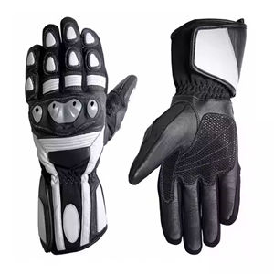 Gants de moto, de cyclisme, imperméables, protection UV, respirants, en peau de mouton, unisexes, à doigts entiers, confortables, pour un contrôle optimal des commandes - Product Image 1