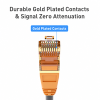 Kabel Ethernet Cat 8 6FT Laris Manis, Kabel LAN Kecepatan Tinggi 40Gbps