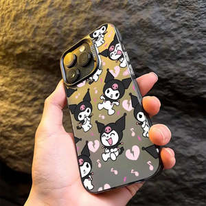 เคสโทรศัพท์มือถือลายการ์ตูน My Melody สำหรับ Kuromi ดีไซน์เกราะ สำหรับ iPhone 7plus 8plus 11pro 13 Pro Max 14 Plus และ XR - Product Image 5