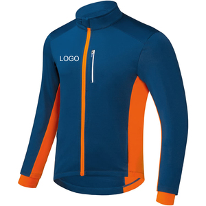 Maillot de cyclisme imprimé uni à manches longues pour VTT de haute qualité pour maillot de cyclisme pour hommes - Product Image 3