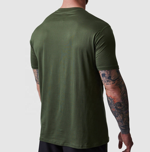 Vente chaude Vêtements pour hommes Blanks Tshirt Vente en gros Gym Sports Tshirt Hommes Slim Fit Drifit T-shirts - Product Image 4