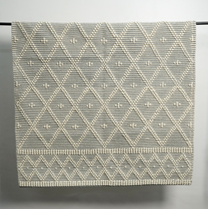 Moderno Boho tejido a mano algodón lana acento alfombra felpa pelo altura lana alfombra para sala de estar fabricante al por mayor hogar - Product Image 6