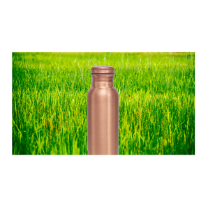 Más vendidos cobre puro 1 Lts revestimiento anticorrosión ecológico botella de agarre de mano gimnasio Yoga entrenamiento accesorio de oficina aplicable - Product Image 5